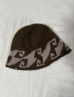 ★未使用★ stussy クラッシャーハット カーキ ニット ☆未使用☆ stussy クラッシャーハット カーキ ニット - メルカリ