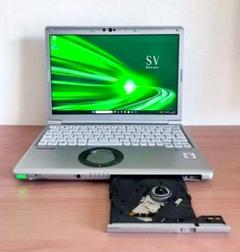 ★レッツノートSV9 i5/8GB/256GB/office付き/DVD①