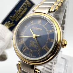 【未使用/新品電池】BURBERRY 8000 コンビ クォーツ 腕時計
