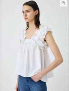 moussy トップス　フリル