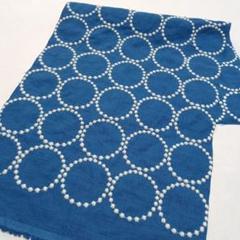 ミナペルホネン　7/11発売　タンバリン　blue　生地　15