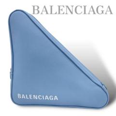 BALENCIAGA TRIANGLE Clutch bag BLUE