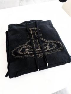 Vivienne Westwood 変形 パーカー オーブ　L ブラック　黒 Vivienne Westwood MAN（ヴィヴィアンウエストウッドマン）の