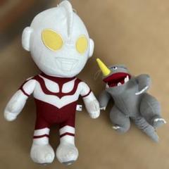 ウルトラマンぬいぐるみ　9個セット　アミューズ 予約商品A】 M78ウルトラマン ふわふわお座りぬいぐるみ