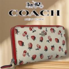 新品未使用】COACHコーチ☆ストロベリー キャップ☆M/L 人気完売
