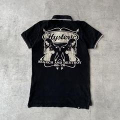 HYSTERIC GLAMOUR ポロシャツ ヒスガール 黒のサムネイル