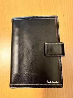 【新品未使用】Paul Smith　ポールスミス　手帳　箱つき　本革　黒 新品未使用】Paul Smith ポールスミス 手帳 箱つき 本革 黒