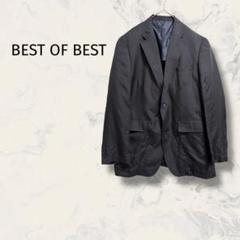 BEST OF BEST テーラードジャケット LL 大きいサイズ 薄手 夏