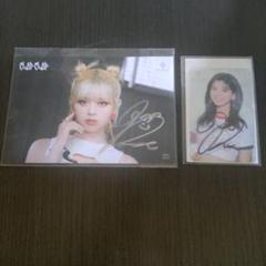 K-POP アイドル チェキ写真 NiziU マコ　直筆 K-POP アイドル チェキ写真 NiziU マコ直筆