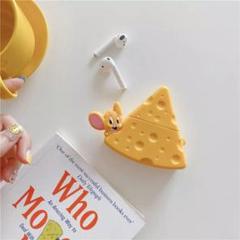 トムとジェリー AirPods ケース エアポッズ カバー ジェリー チーズ