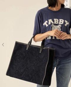 極美品 A VACATION タンク ペイズリー トートバッグ