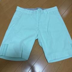 adidas 水色 ゴルフパンツ サイズ82