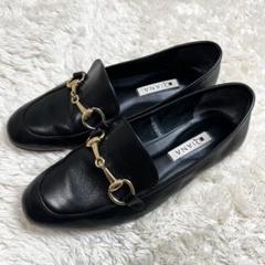 現行完売♡極美品✨プラスダイアナ カジュアルビットローファー 黒人工エナメル アルテミス バイ ダイアナ artemis by DIANA ビットローファー