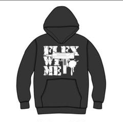flexwitme パーカー flexwitme パーカー M yokosquad flex wit me - メルカリ