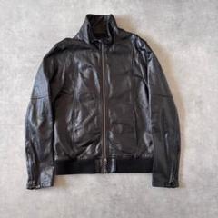Shamaシャマ　シングルレザージャケット　ヌバック　　ベージュ　サイズ42 2025最新作】 Shamaシャマ サイズ42 ベージュ ヌバック シングル