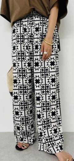 Loungedress アメリカンキルト パンツ　柄パンツ　美品