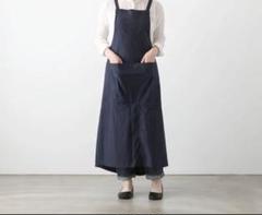 yarmo ヤーモ ビブエプロンドレス nest robe ネストローブ 緑 yarmo ヤーモ ビブ エプロン ドレス Bib Apron Dress YAR-22SS OP2