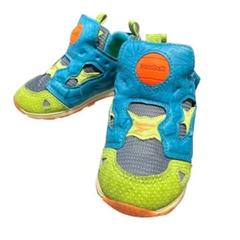 Reebok ベビーシューズ 13cm ポンプ グリーン系