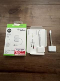 Belkin ベルキン ライトニング 3.5mmオーディオ デュアルアダプター Amazon.co.jp: Belkin ライトニング & 3.5mmオーディオ デュアル