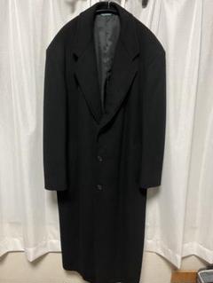 DURBAN カシミヤ混　シングルチェスターコートロング丈