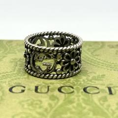 美品✨グッチ GUCCI 指輪 リング 20号 インターロッキング フラワー