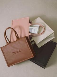 【新品未開封品✨️】DarichダーリッチDDロゴツイードトートバッグ❣️【非売品】 Darich - ダーリッチ ノベルティ DDロゴツイードトートバッグの