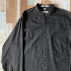 90s GEOFFREY BEENE ヴィンテージ バンドカラーシャツ 古着女子