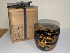 川瀬表完　塗師　春の野　棗 茶道具　茶入　金蒔絵 川瀬表完 塗師 春の野 棗 茶道具 茶入 金蒔絵 - メルカリ