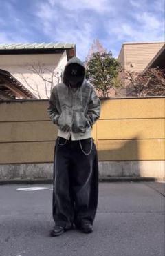 H&M スーパーバギーデニム32/30【完売品】