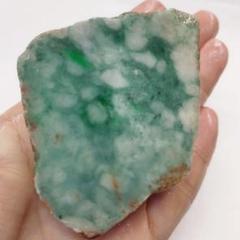ミャンマー産 本翡翠 原石 A貨 146g No.457