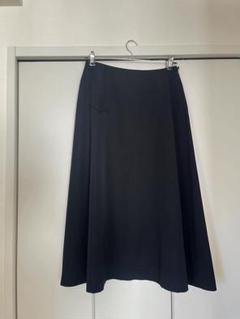 【新品未使用】Y's　yohji yamamoto　変形　スカート　ブラック WOOL GABARDINE ASYMMETERIC FLARE SKIRT(XS Black): Y's｜THE