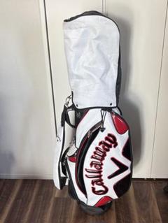 Callaway キャディバッグ 白 赤　メンズ　ゴルフ Callaway キャロウェイ スタンド キャディバッグ スポーツ