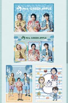 ミセスグリーンアップル ぬいぐるみ　める る　ローソン　セット Mrs. GREEN APPLE on X: 