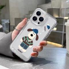 ワンちゃん iPhone15Plus 絵本 カメラ 犬 【新入荷】 スマホケース