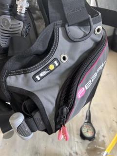 BCジャケット グレー バック浮力調整