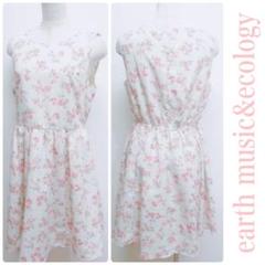 earth music&ecology 花柄ワンピース