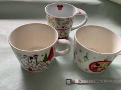 ミッキー・ミニー クリスマスマグカップ 3個セット