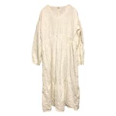 W-98【美品】チャイハネ yul ロングワンピース カットソーワンピース