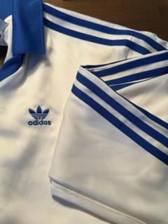 adidas ストライプ 長袖シャツ レア　90s デサント製 adidas ストライプ 長袖シャツ レア90s デサント製