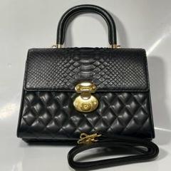JRA認定☆美品☆セレンシーハンドバッグショルダー2wayブラック