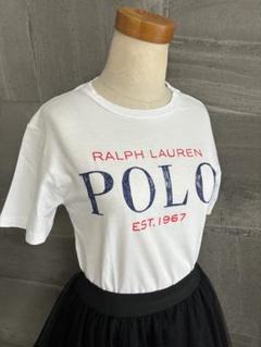 極美品　ポロラルフローレン　ロゴTシャツ　クルーネック　Ｓ　レディース