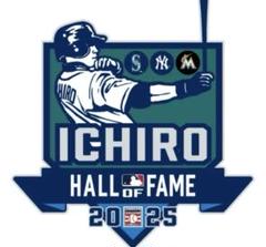 イチロー　MLB 野球殿堂入り　記念　ステッカー