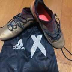 アディダス F97495 X18.1HG/AG サッカーシューズ 黒系 エックス 18.1-ジャパン HG/AG アディダス(adidas) サッカー