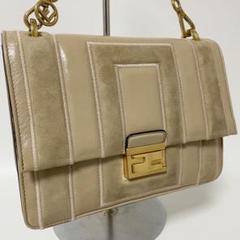 24時間以内発送】FENDI キャンユー チェーン ワンショルダー