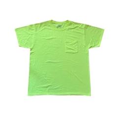 FRUIT OF THE LOOM 無地 イエロー ポケット Tee