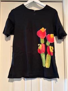 ALT MODER アルトモーダ ストライプ花柄 刺繍 チュニック 2XL バイカラーニット ストライプ柄スカート(ロング・マキシ丈