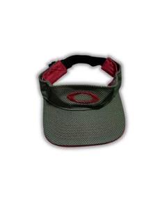 90s 00s vintage 赤タグ Oakley cap サンバイザー