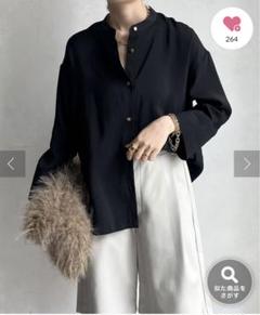 ○新品未使用 DOUDOU バックタックブラウス○