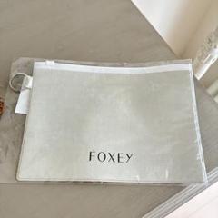 ♡フォクシー FOXEY  ポーチ ♡ FOXEY - FOXEY フォクシー ノベルティ PVCポーチ 非売品の通販