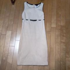 D&G ノースリーブ ベージュワンピース 38